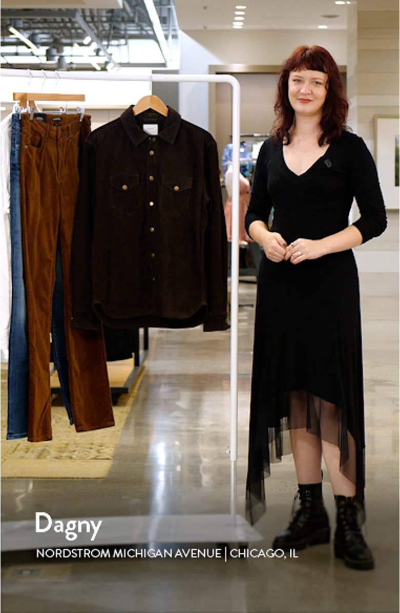 Suede Snap Front Work Shirt, sales video thumbnail