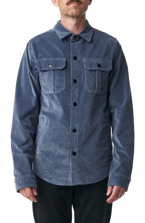 Ollie Stretch Cotton Corduroy Overshirt