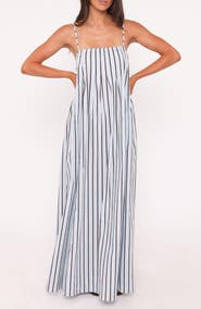 Petal & Pup Arletta Stripe Maxi Dress