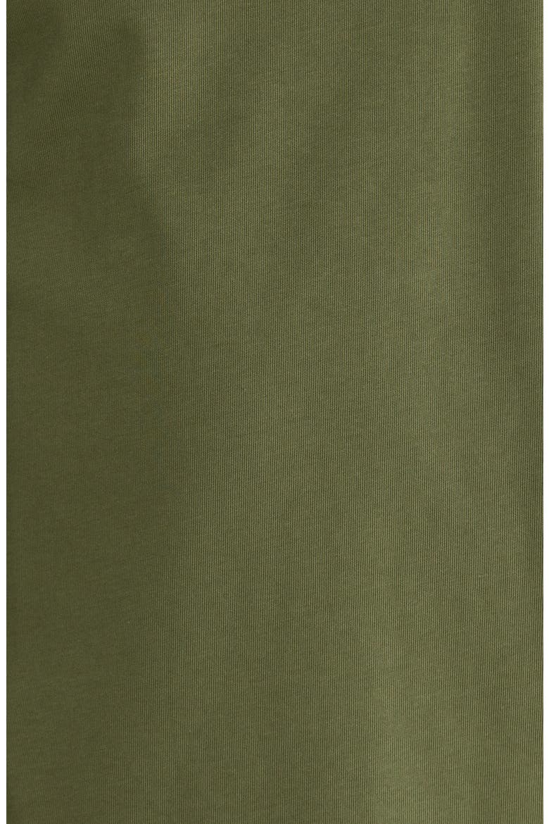 Upland Mock Neck Cotton T-Shirt, Alternate, color, RIFLE GREEN