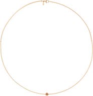 Eloise Jewelry Moon Necklace with Natural Gemstones. Handmade in Italy
