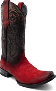Ferrini Men's Suede Roughrider Western Boot