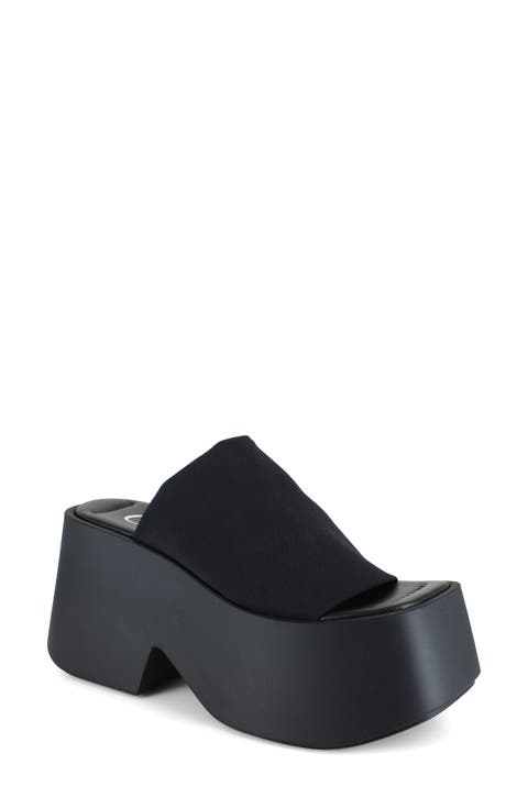 Danna Platform Slide Sandal (Women)