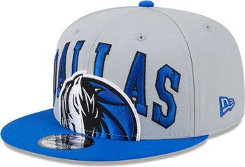 New Era Men's New Era Gray/Blue Dallas Mavericks Tip-Off Two New Era Men's New Era Gray/Blue Dallas Mavericks Tip-Off Two