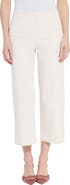 Lysse Layton Pull-On High Waist Crop Wide Leg Knit Jeans