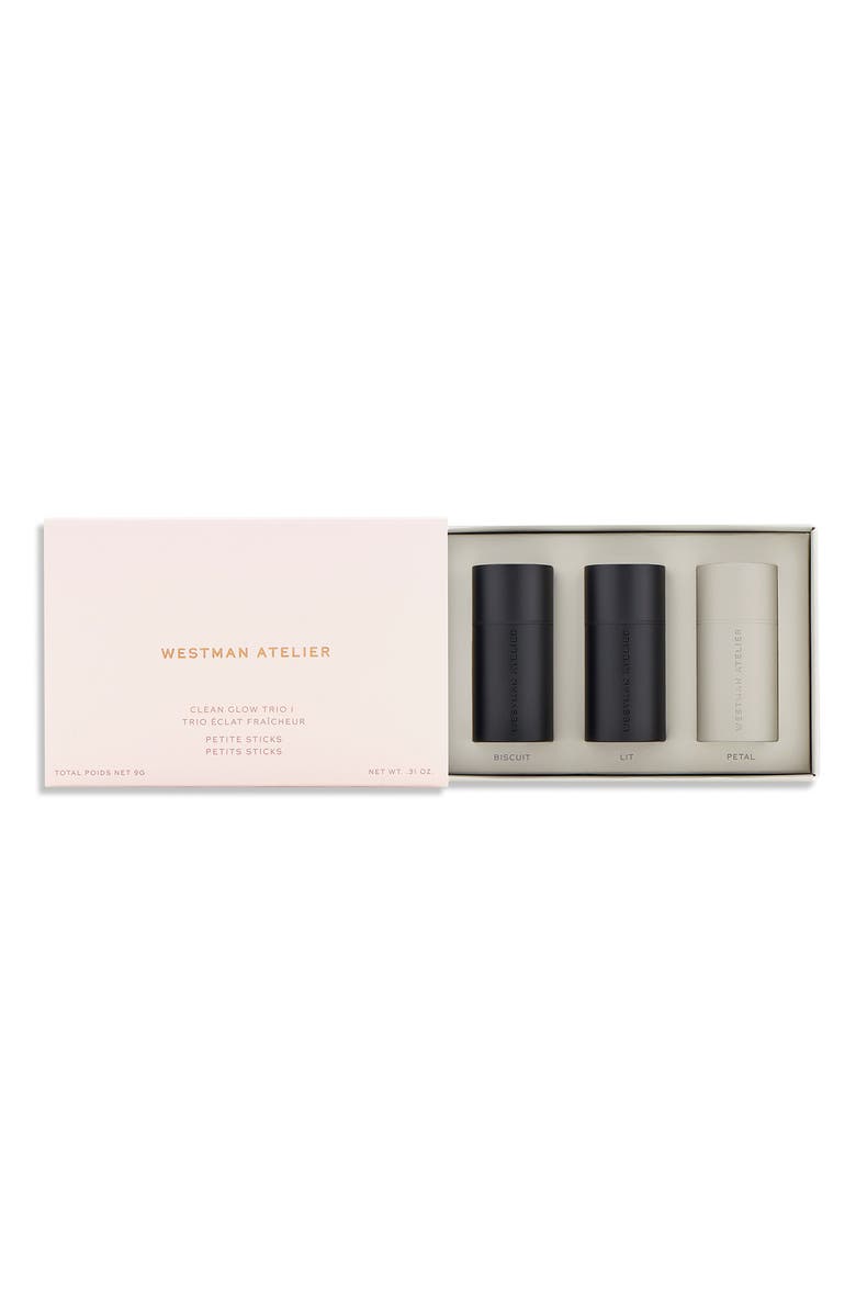 Westman Atelier Travel Size Les Petites Clean Glow Trio I, Alternate, color,