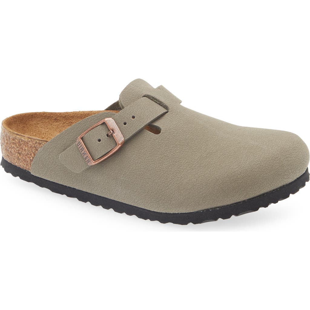 Birkenstock Kids' Boston Clog In Stone