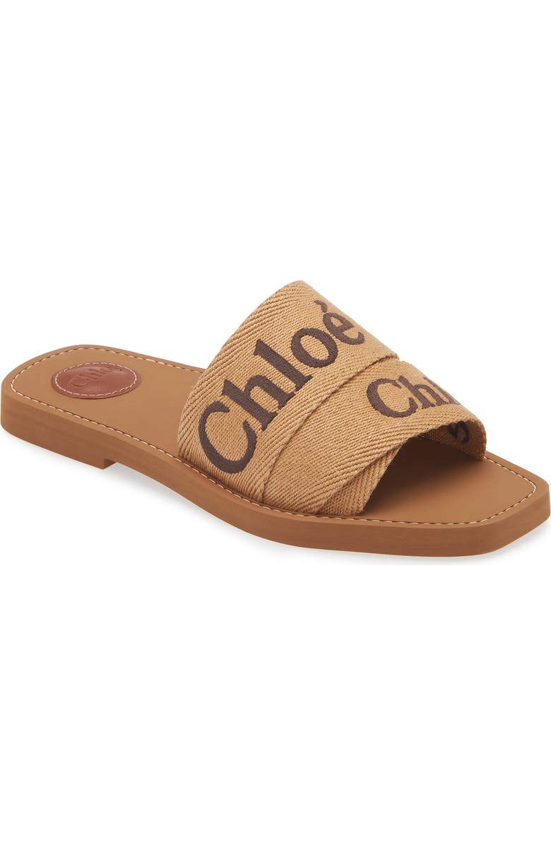 Chloé Woody Slide Sandal, Main, color,