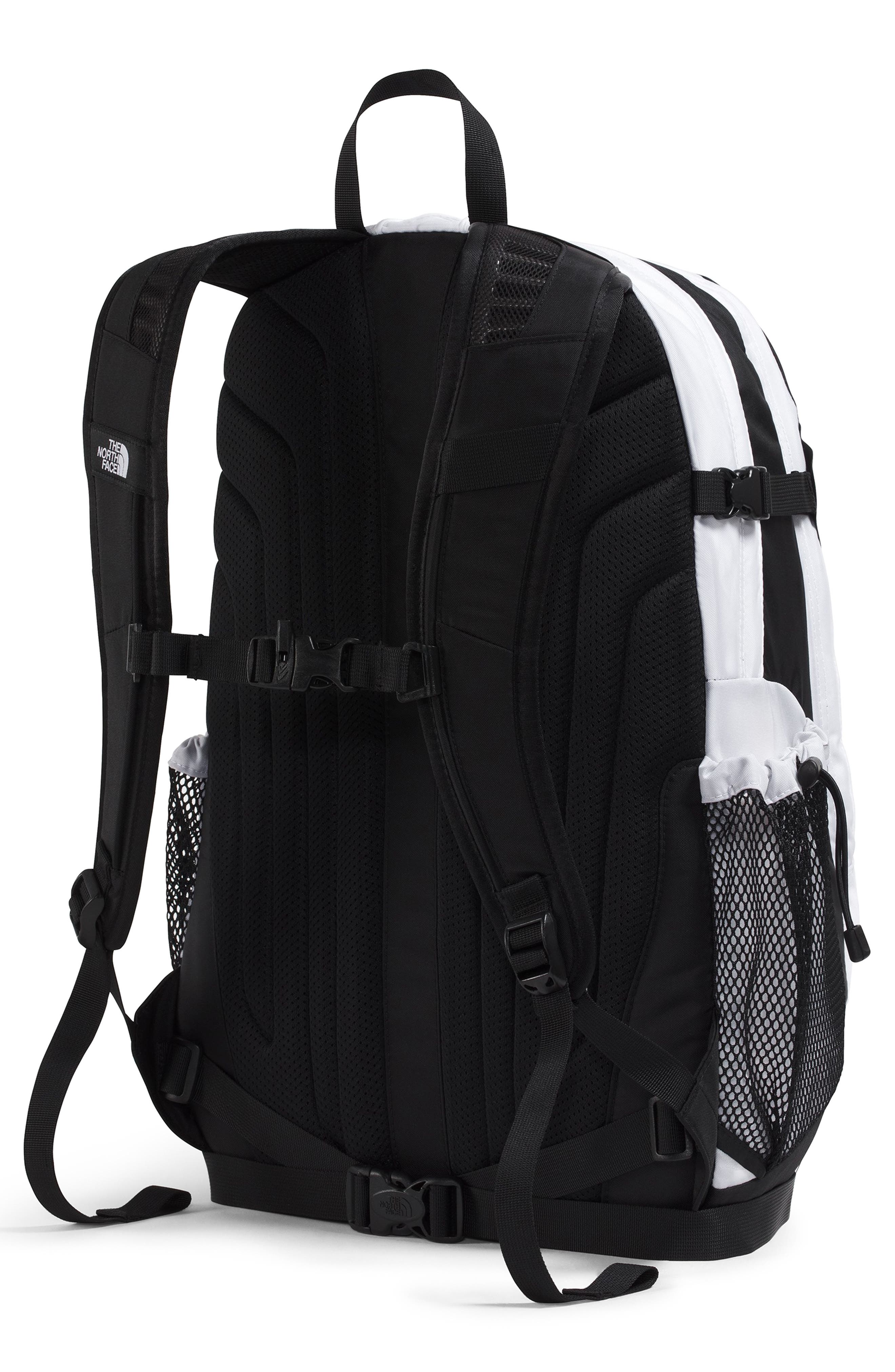 Hot Shot Backpack, Alternate, color, TNF WHITE/ TNF BLACK