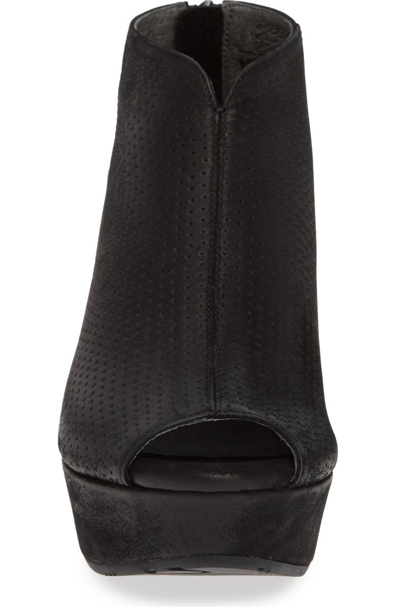 Chocolat Blu Walee Peep Toe Platform Bootie, Alternate, color,