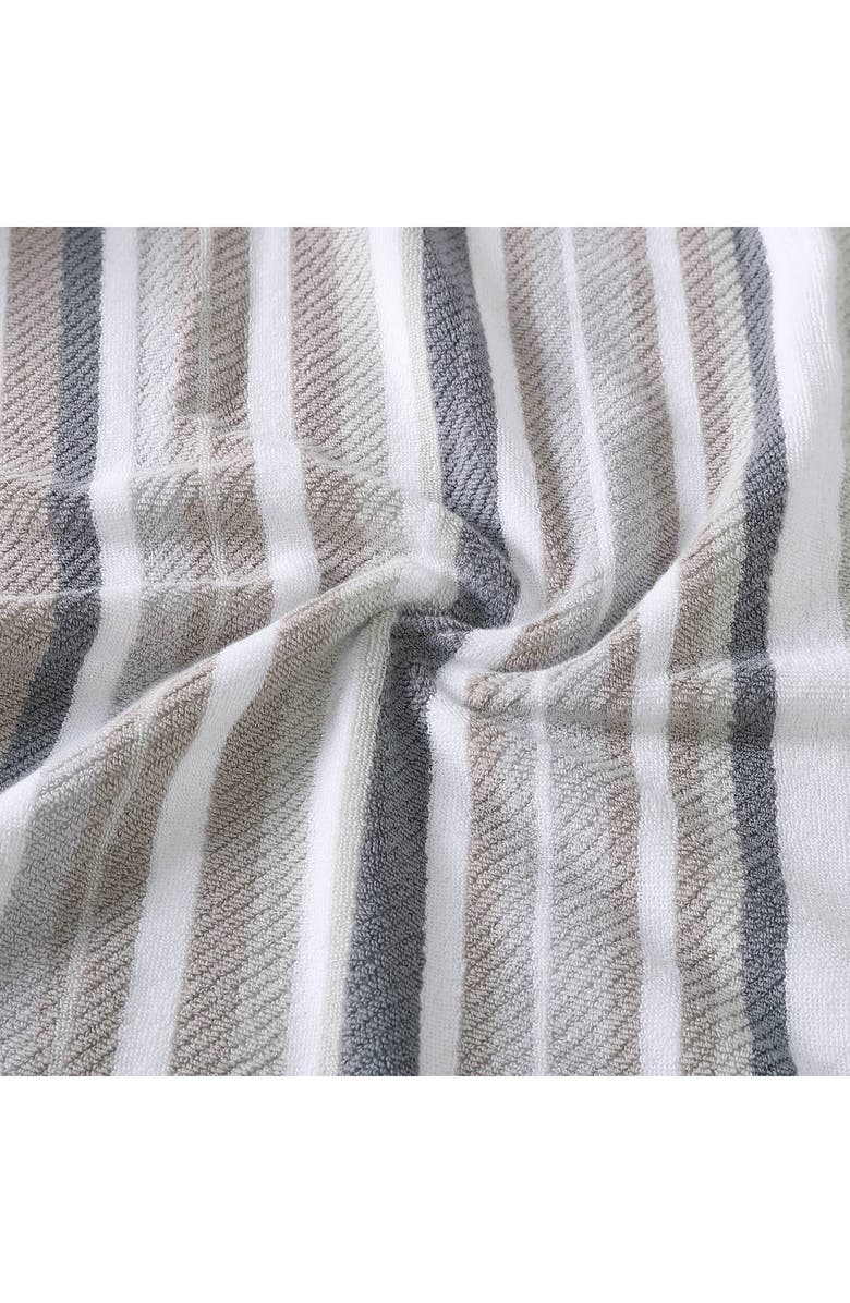 Tommy Bahama Ocean Bay Stripe 3-Piece Towel Set, Alternate, color, Grey