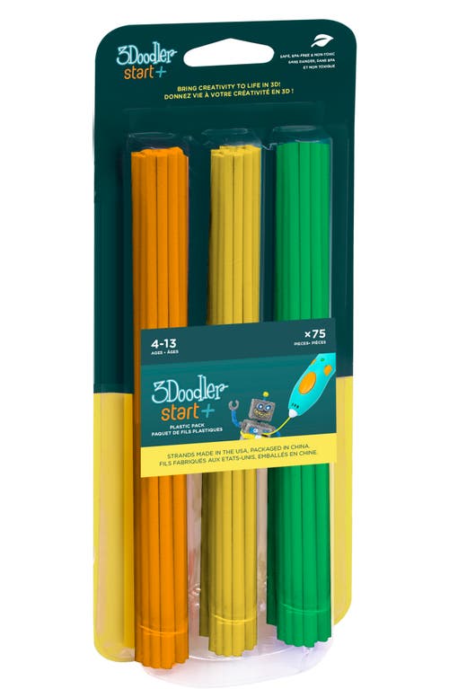 3Doodler Garden 75-Pack Start+ Eco Filament Strands in Multi 