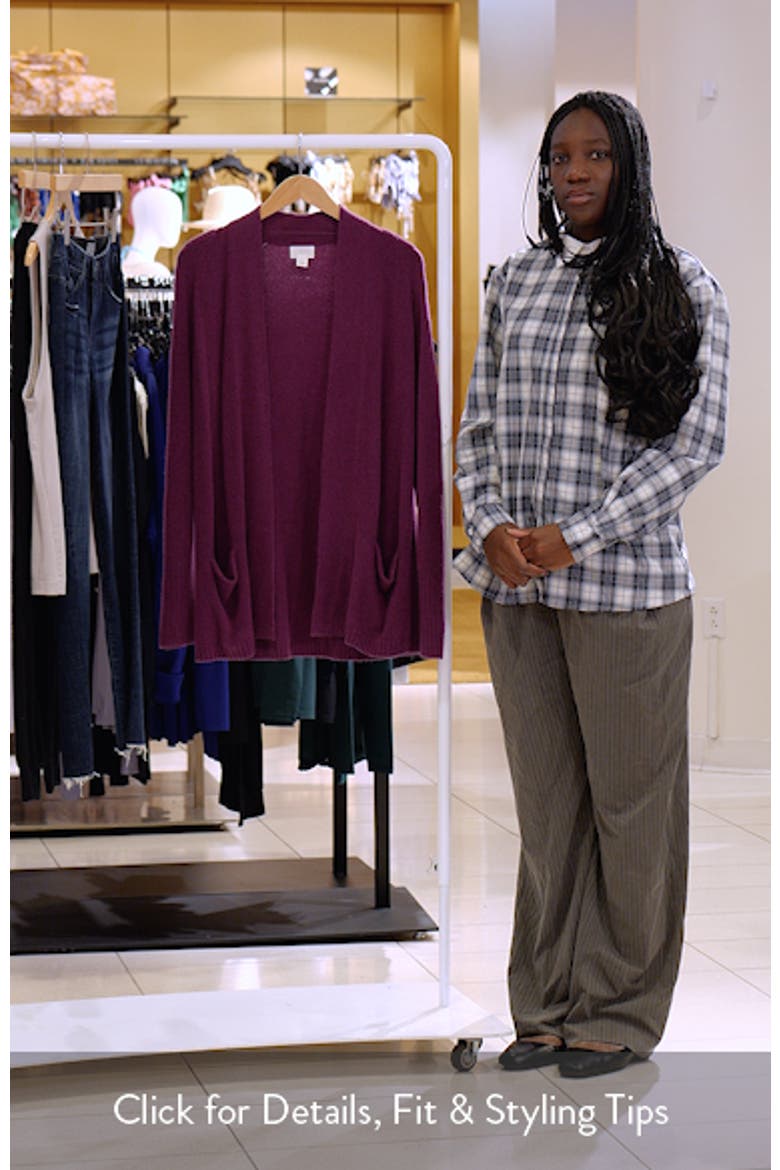 Open Front Cardigan video