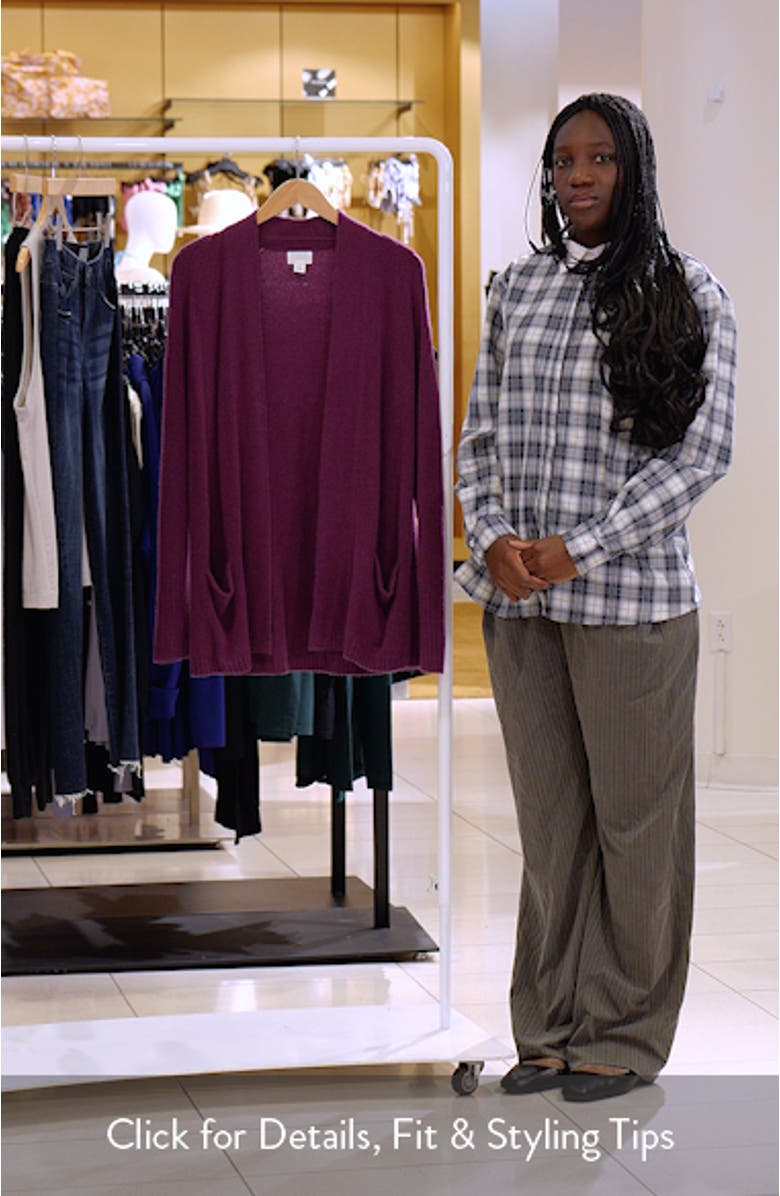 Open Front Cardigan, sales video thumbnail