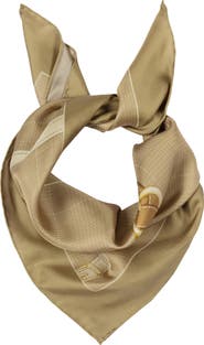 Lauren Ralph Lauren Equestrian Silk Square Scarf