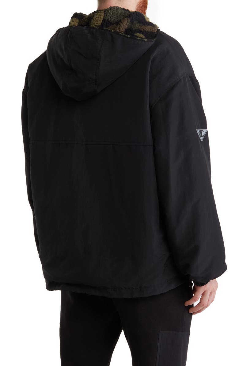 Champion Cozy High Pile Fleece Anorak Jacket, Alternate, color, 