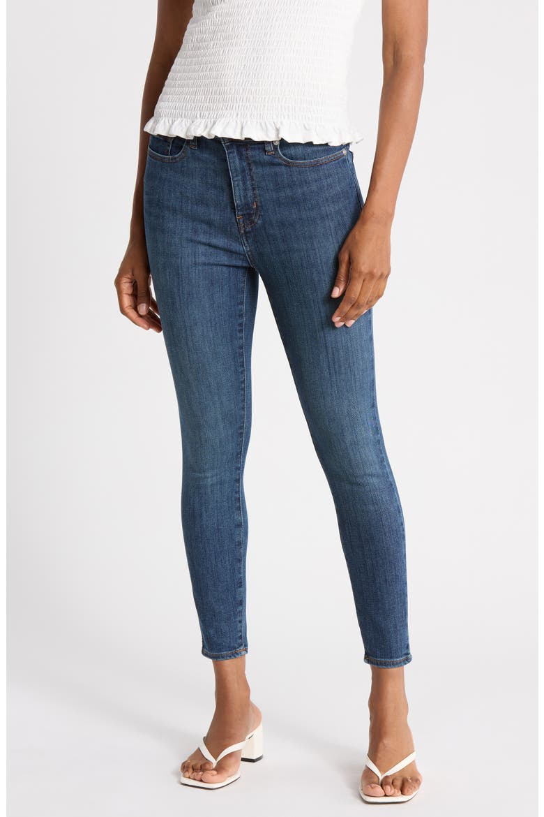 Le High Crop Skinny Jeans, Main, color, TWYLA