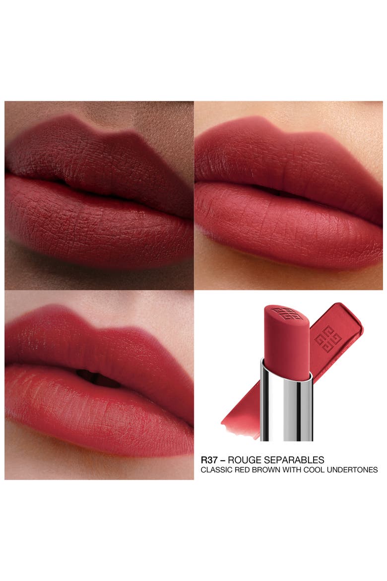Le Rouge Velvet Matte Long-Lasting Lipstick, Alternate, color, 37 ROUGE SEPARABLES
