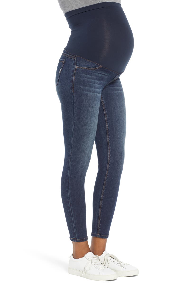 1822 Denim Ankle Skinny Maternity Jeans, Alternate, color,