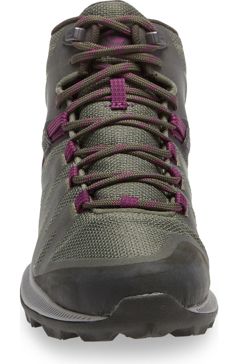 Merrell Zion Waterproof Hiking Sneaker, Alternate, color,