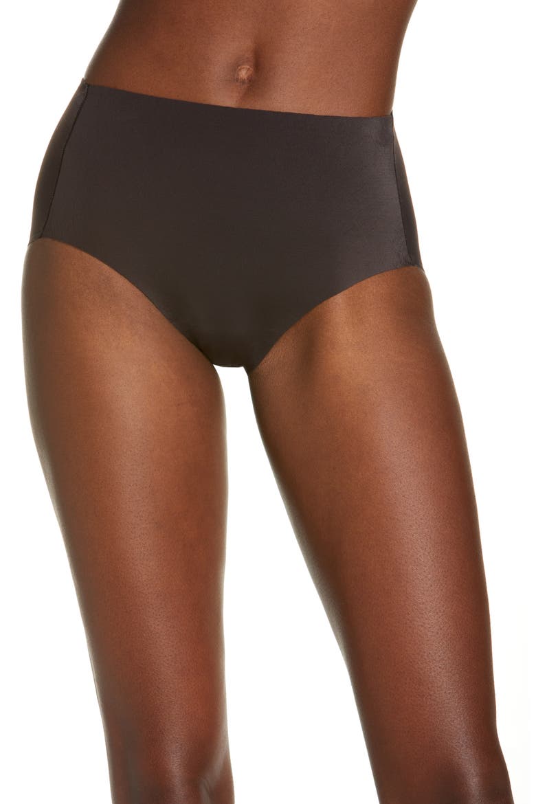 Light Control Shaping Briefs, Main, color, BLACK