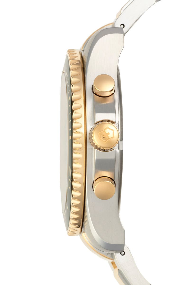 Victorinox Swiss Army<sup>®</sup> 'Maverick' Chronograph Bracelet Watch, 43mm, Alternate, color,