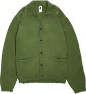 vowels Cashmere Blend Shirt Cardigan