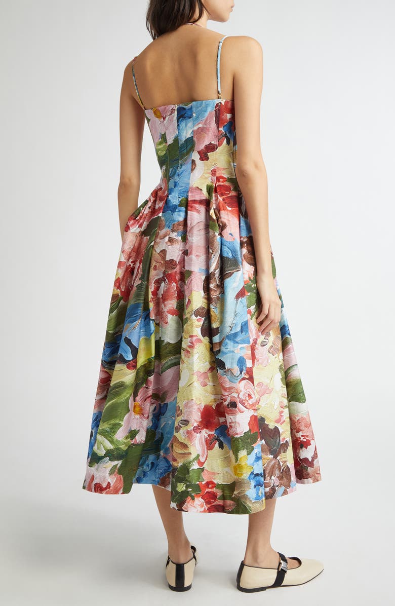 Stine Goya Floral Organic Cotton Dress, Alternate, color,