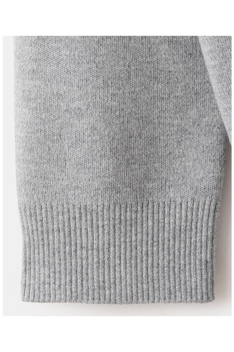 V-Neck Cardigan, Alternate, color, MEDIUM HEATHER GREY