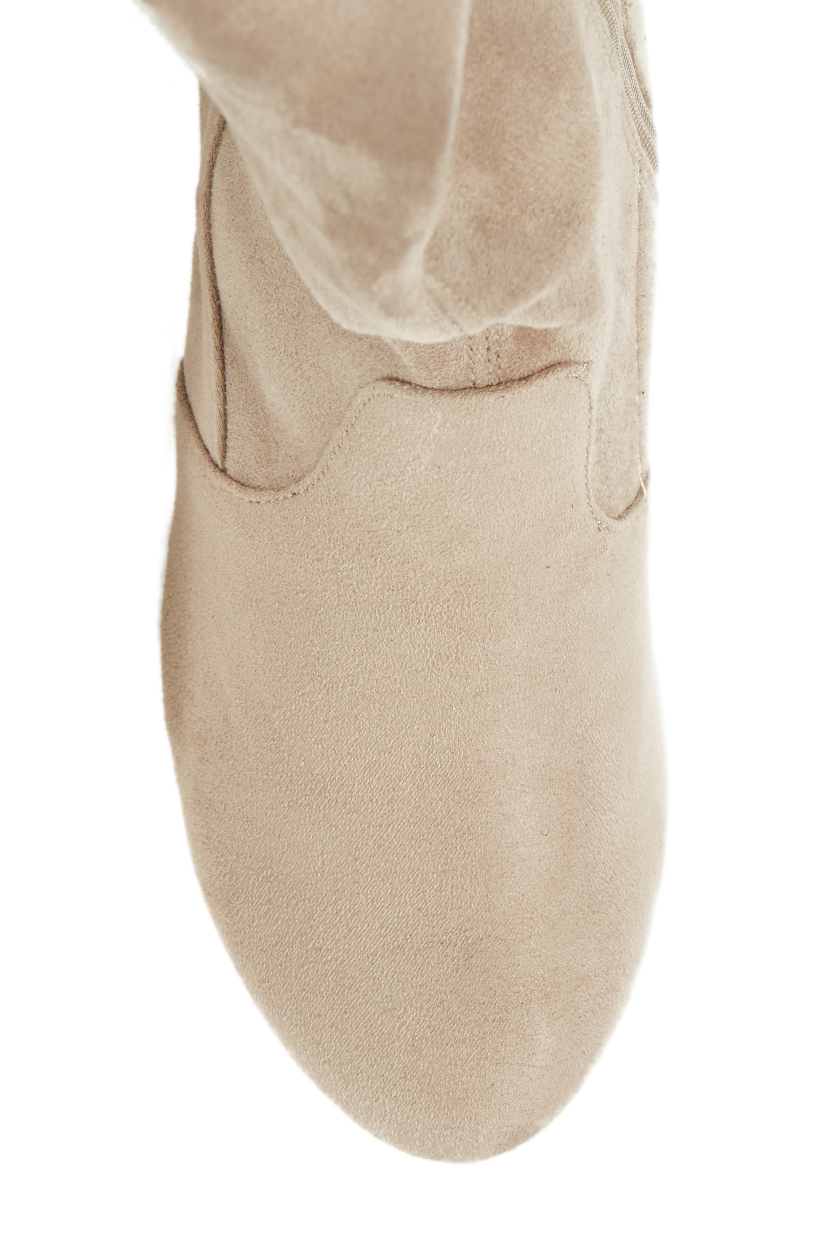 Brinna Over the Knee Boot, Alternate, color, TOFFEE