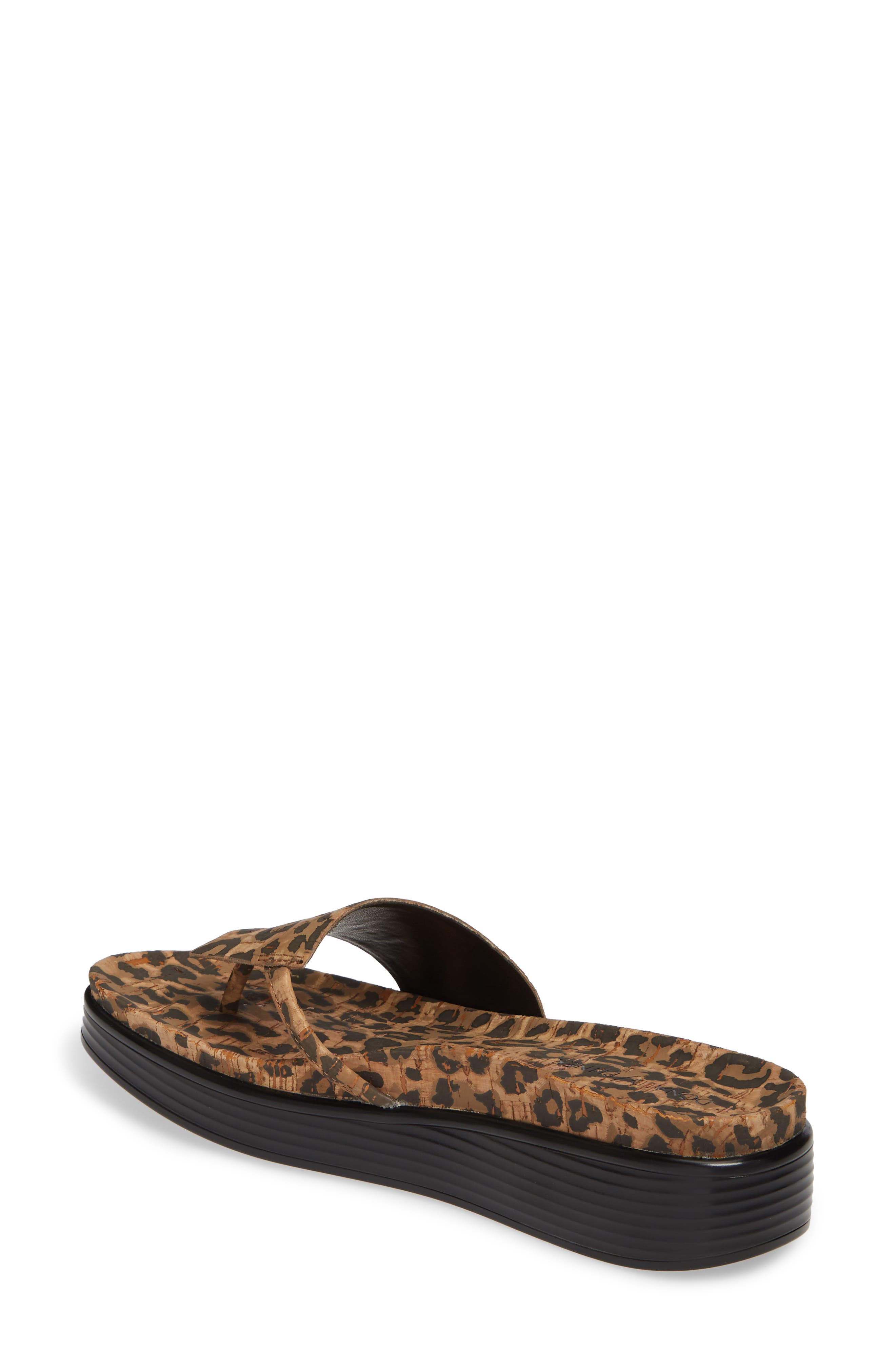 Fifi Slide Sandal, Alternate, color, LEOPARD PRINT