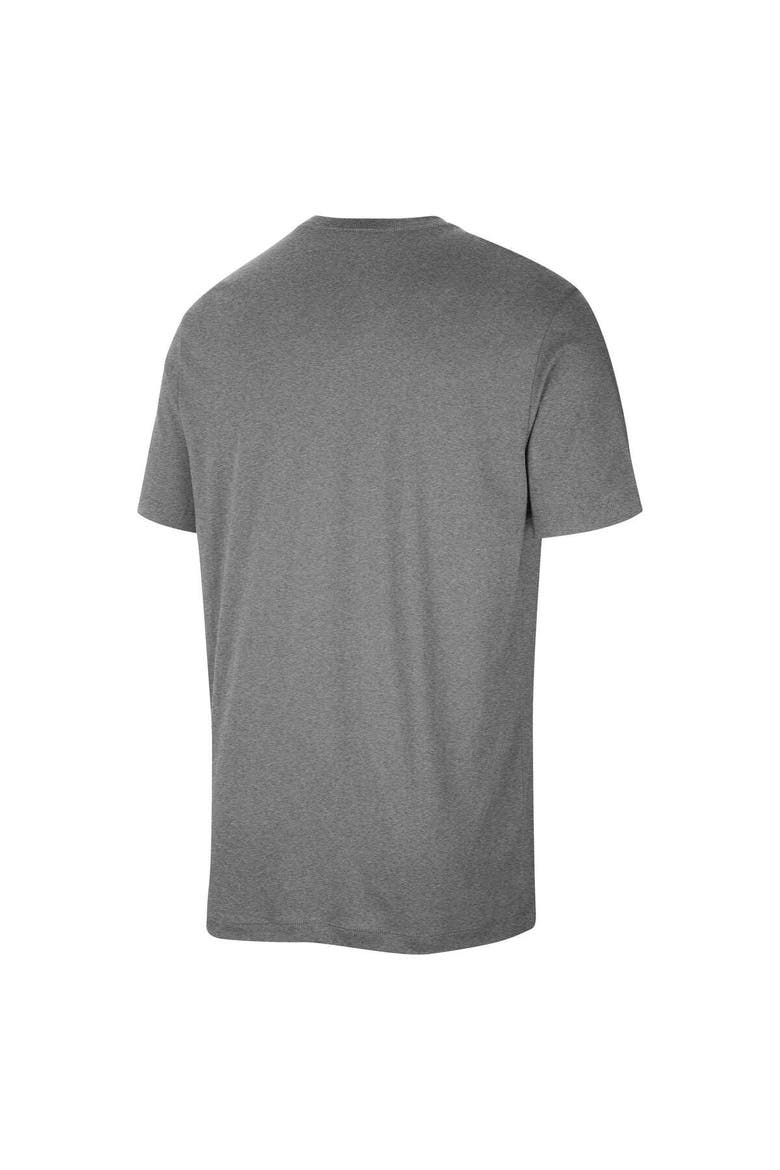 Men's Nike  Charcoal Brooklyn Nets Authentic Practice T-Shirt, Alternate, color, Charcoal