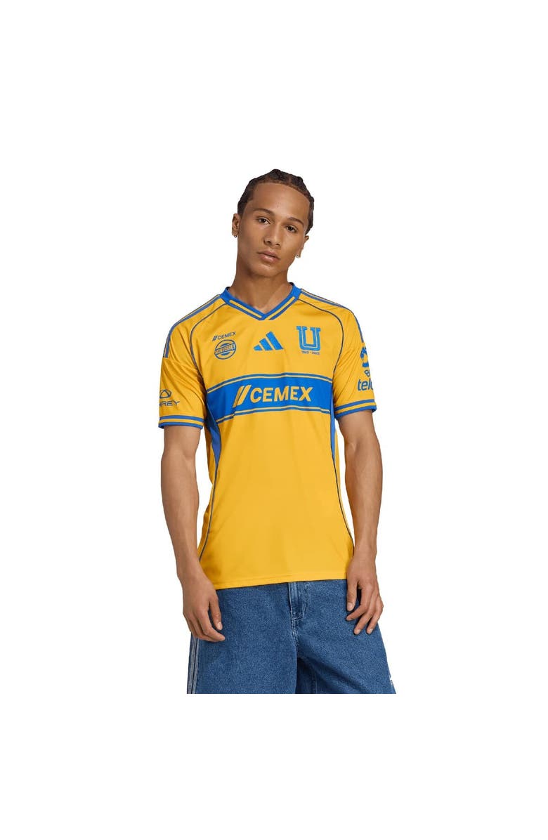 adidas Men's adidas Gold Tigres UANL 2025/26 Home Replica Jersey, Main, color, Gold