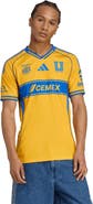 adidas Men's adidas Gold Tigres UANL 2025/26 Home Replica Jersey