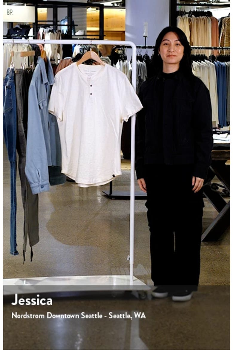 Slub Organic Cotton Henley video