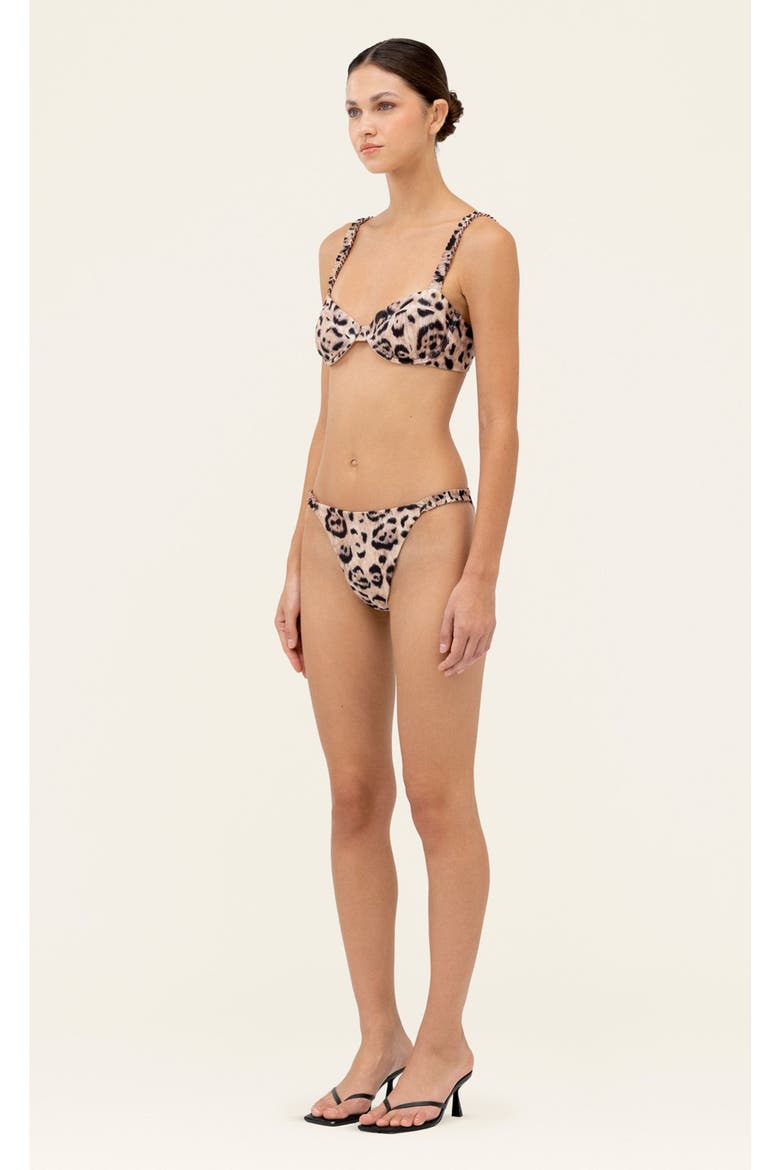 Agraz Jaguar Bikini top, Alternate, color, Multi