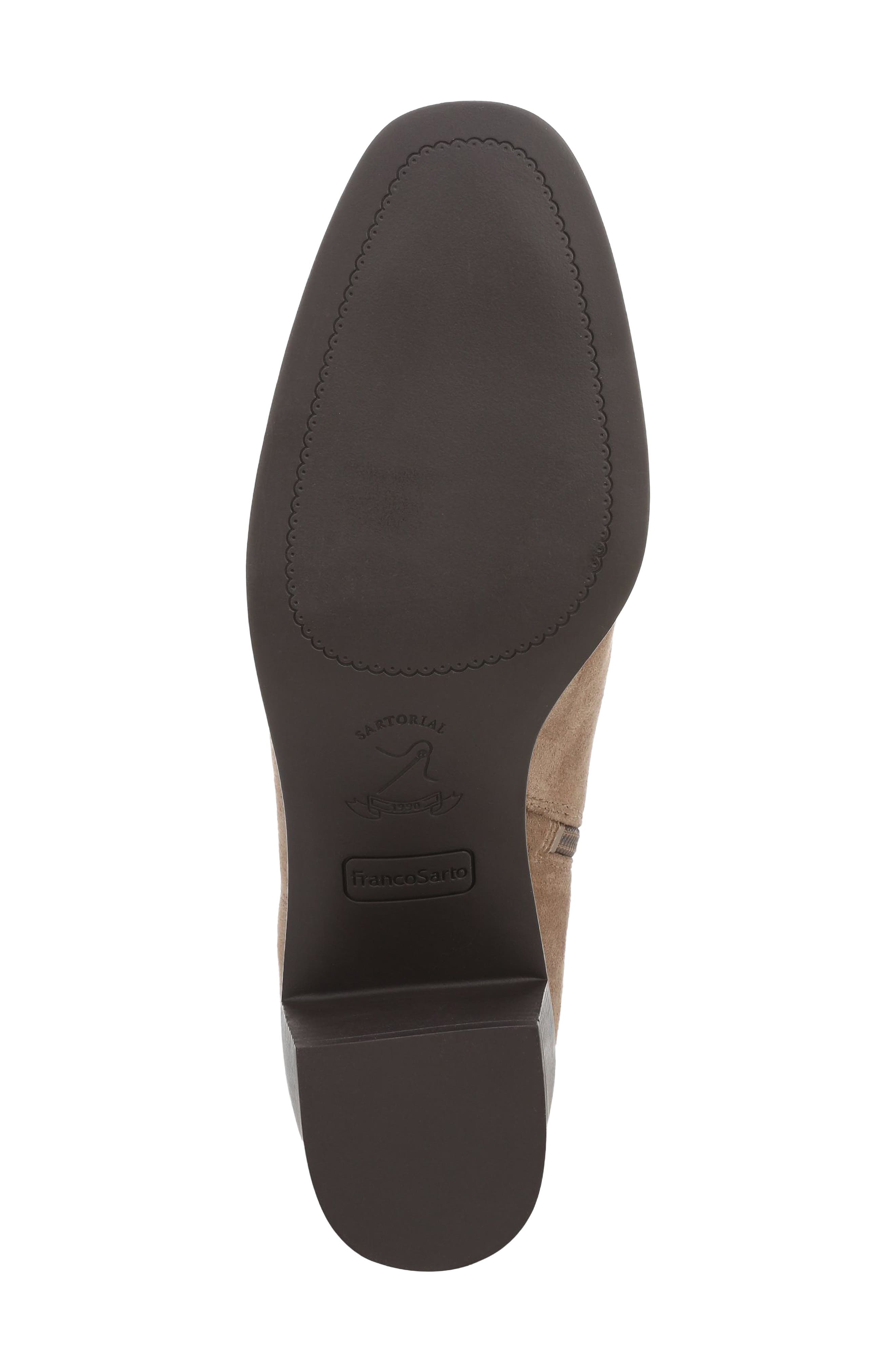 Augusta Tall Block Heel Boot, Alternate, color, TRUFFLE SUEDE