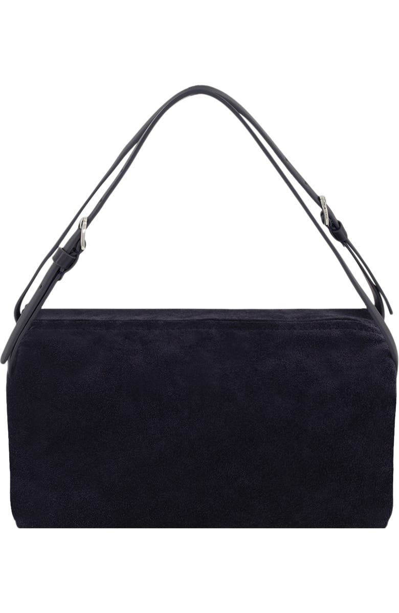 Vince Josie Suede Top Handle Bag, Main, color, Coastal