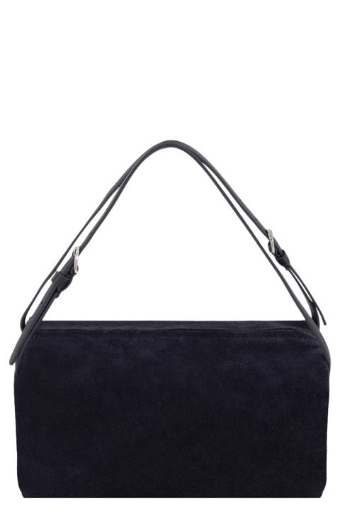 Josie Suede Top Handle Bag