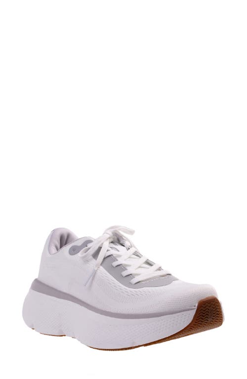 Revitalign Gaia Walking Sneaker in White 