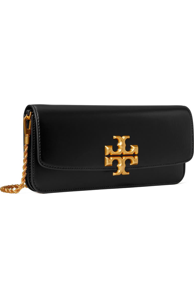 Tory Burch Eleanor Leather Clutch, Alternate, color,