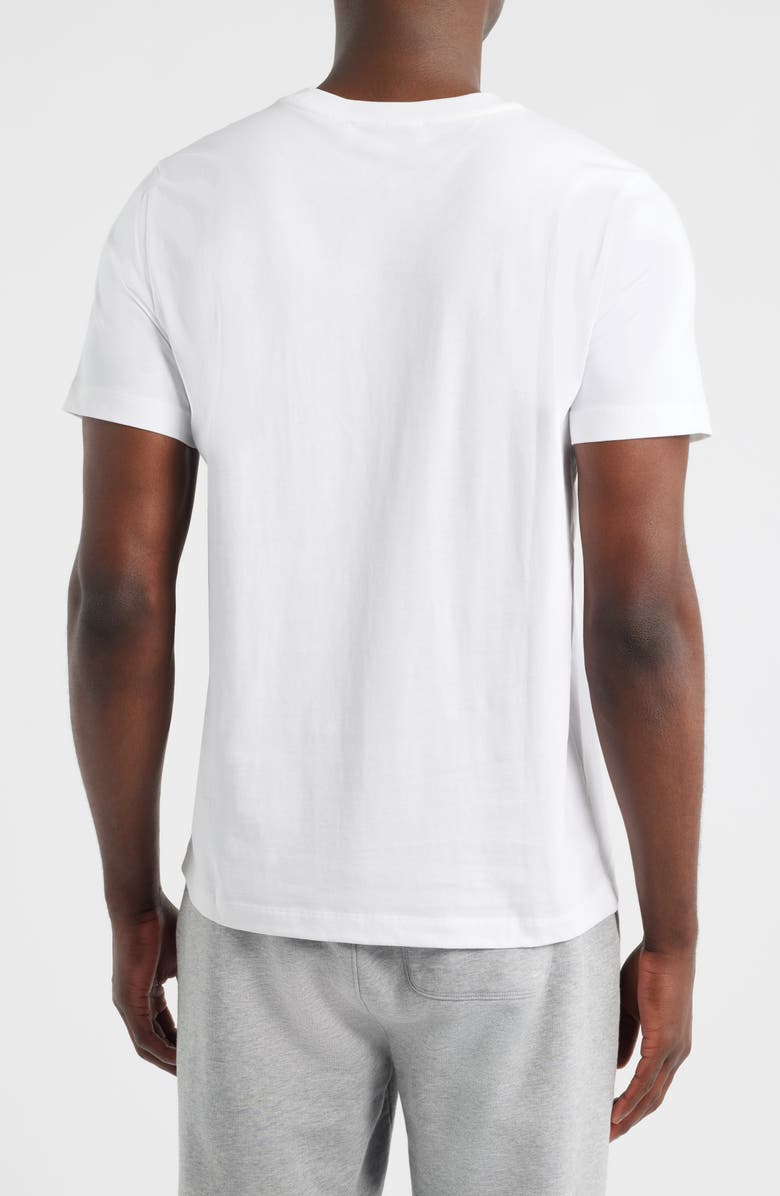 Organic Basics True Heavy Regular Fit Organic Cotton T-Shirt, Alternate, color, White
