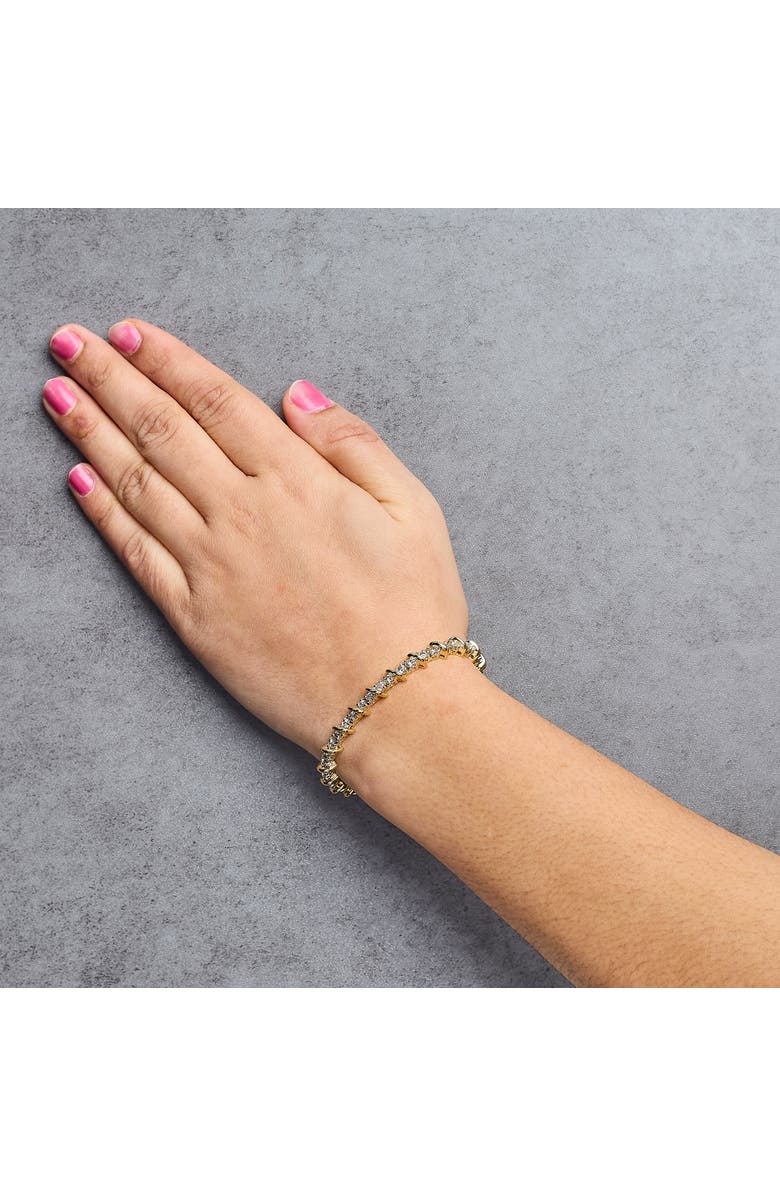 Haus of Brilliance 14K Yellow Gold 3.0 Cttw Diamond S Link Bracelet, Alternate, color, Yellow