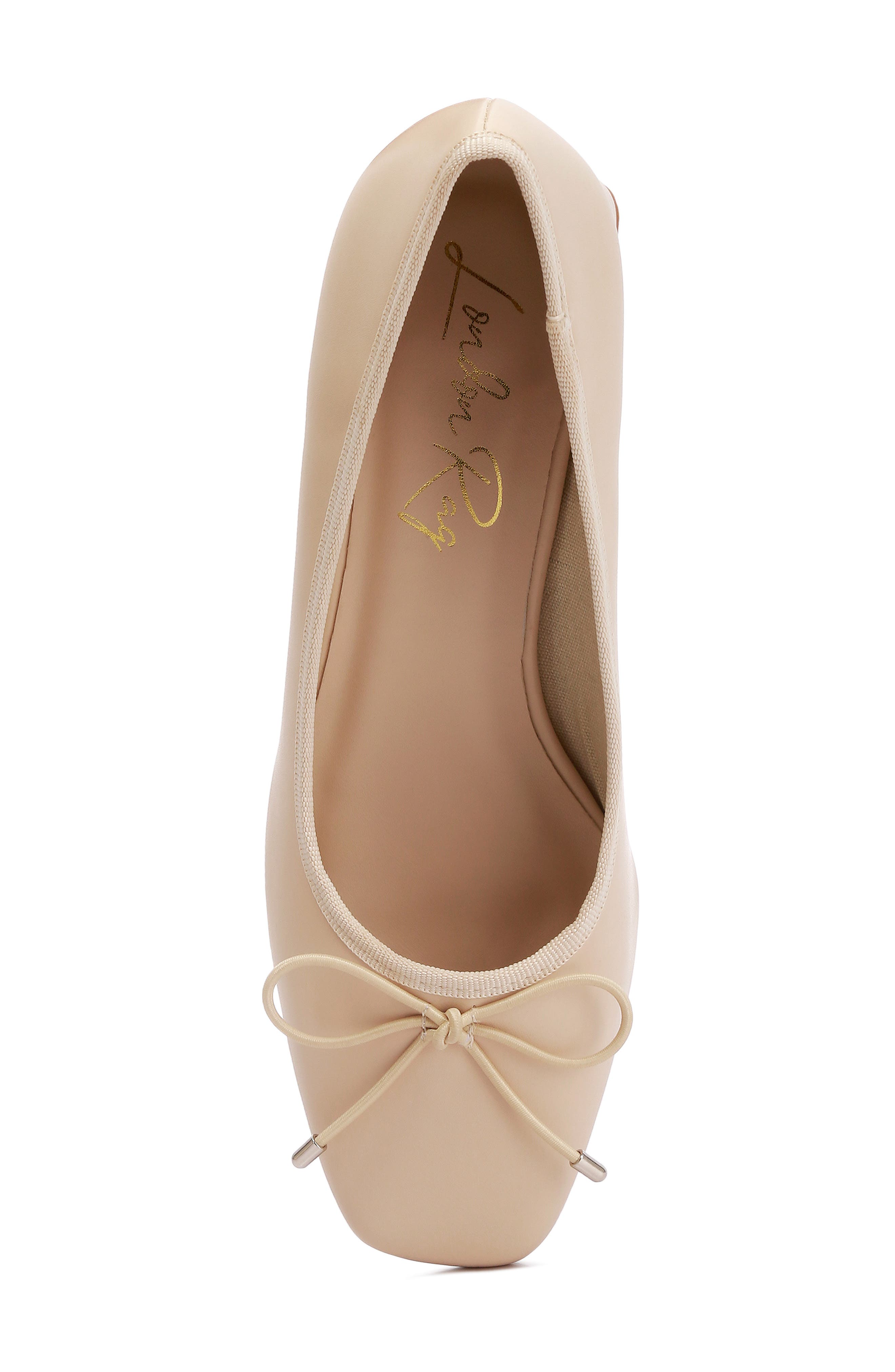 Sienna Block Heel Ballerina Pump, Alternate, color, BEIGE