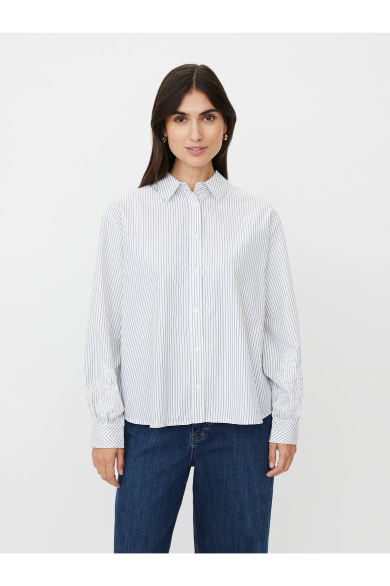 MaIsavora Striped Shirt, Main, color, Jet Stream