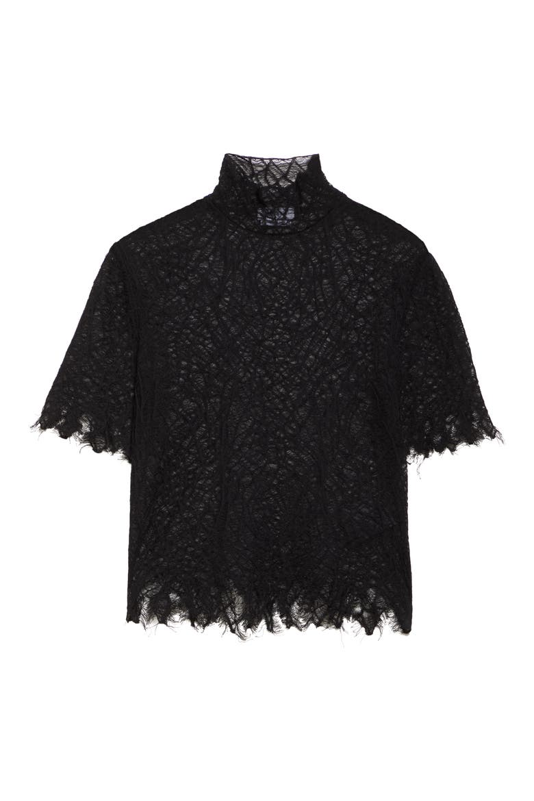 Cobweb Lace Top, Alternate, color, BLACK