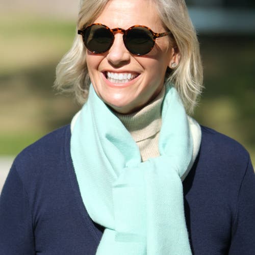 Youzey The Victoria Scarf In Green
