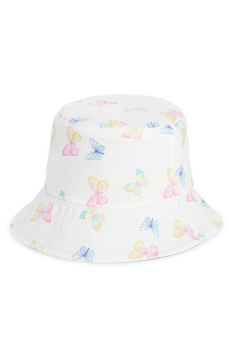Butterfly Reversible Bucket Hat