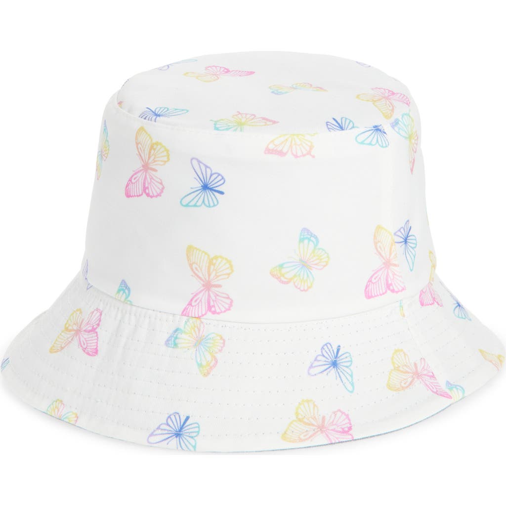 CAPELLI NEW YORK CAPELLI NEW YORK BUTTERFLY REVERSIBLE BUCKET HAT