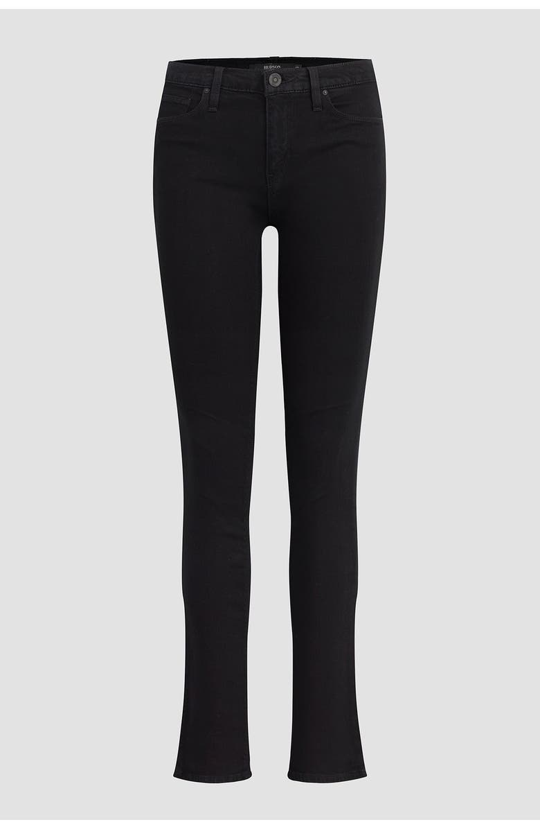 Hudson Jeans Nico Straight, Main, color, Black